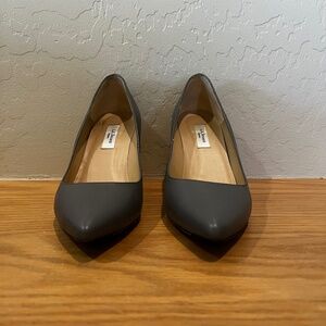 LK Bennett grey leather pumps